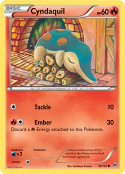 Cyndaquil 18/162 XY BREAKthrough Pokemon TCG Card LP - Image 1