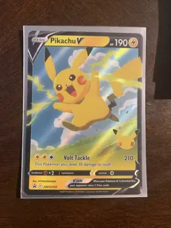 Pikachu V SWSH143 SWSH: Sword & Shield Promo Cards Holo - Image 2