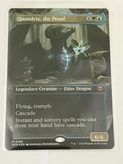 Quandrix, the Proof Borderless Secrets of Strixhaven Foil 286 - Image 1