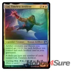 Foil Cid, Timeless Artificer (409) M/NM Magic: The Gathering MTG Final Fantasy - Image 1