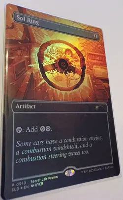 🌟 Sol Ring (0910) (Rainbow🌈 Foil) Secret Lair Drop Foil🌟 - Image 1