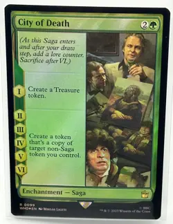 City of Death, Doctor Who, MTG Magic the Gathering, FOIL (099) NM - Image 1