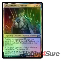 Foil Cid, Timeless Artificer (418) M/NM Magic: The Gathering MTG Final Fantasy - Image 1