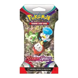 Pokemon TCG Scarlet & Violet Sleeved Booster Pack - Image 1