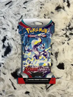Pokemon TCG Scarlet and Violet Base Set Booster Pack Factory Sleeved - Image 2
