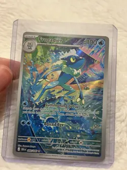 Pokemon TCG - ME04: Chaos Rising (CRI) Frogadier - 089/086 IR Illustration Rare - Image 1