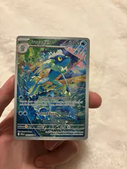 Pokemon TCG - ME04: Chaos Rising (CRI) Frogadier - 089/086 IR Illustration Rare - Image 3