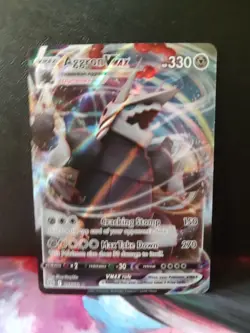 Pokemon TCG Aggron VMAX 097/172 SWSH Brilliant Stars Full Art Ultra Rare Holo - Image 1
