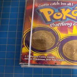 Pokemon Battling Coin Game Hasbro Vintage 3 Coins Holograph Collectible Toy - Image 2