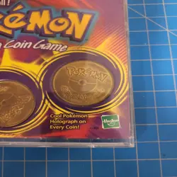 Pokemon Battling Coin Game Hasbro Vintage 3 Coins Holograph Collectible Toy - Image 4