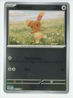 Buneary 083/094 - Phantasmal Flames - Reverse Holo - Pokemon TCG - NM - Image 1