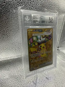 2024 Pokemon Scarlet & Violet Surging Sparks Pikachu Ex Hr - Image 3