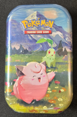 2026 Pokemon TCG Mega Evolution Ascended Heroes Mini Tin ClefairyChikorita - Image 1