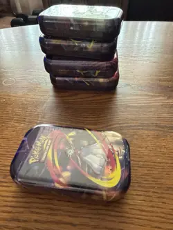 Pokemon TCG Mini Tin 2025 Mega Heroes NEW SEALED 2 Booster Packs Random Design - Image 5