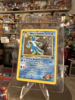 Misty's Golduck Gym Challenge 12/132 Holo Pokemon TCG NM - Image 1