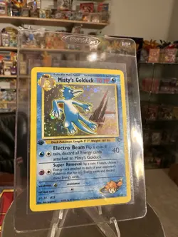 Misty's Golduck Gym Challenge 12/132 Holo Pokemon TCG NM - Image 2