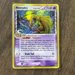Pokemon TCG Ninetails (Delta Species) Holo Rare 8/101 Ex Dragon Frontiers - Image 1