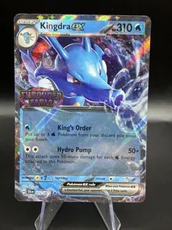 Kingdra EX 012/064 Pokemon Shrouded Fable Stamped Promo - NM/M - Image 1