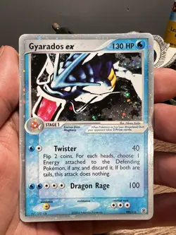 Gyarados ex 109/112 EX FireRed & LeafGreen Ultra Rare Holo Eng 130 HP 2004 - Image 1