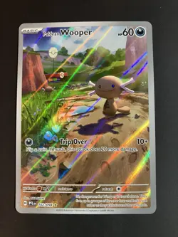 Paldean Wooper 102/094 Phantasmal Flames - Illustration Rare - NM - Pokemon TCG - Image 1