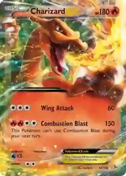 Charizard EX - 12/106 - Holo Rare EX DMG, English Pokemon FlashFire - Image 1