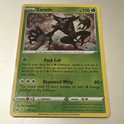 Pokemon - Zarude - 019/198 - Reverse Holo - Chilling Reign - NM Buy 3 Get 2 Free - Image 1