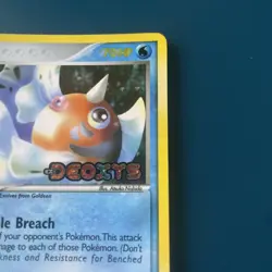 Pokemon TCG Seaking EX Deoxys 24/107 Stamped Reverse Holo Rare MP - Image 4