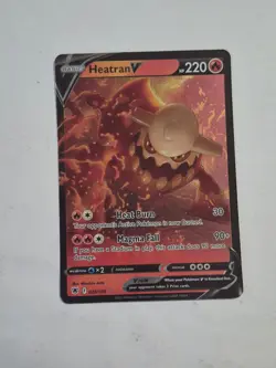 Heatran V 025/189 Holo V Rare Astral Radiance Pokemon Holo Near Mint - Image 1