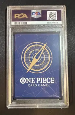 One Piece Japan Monkey D. Luffy 0P01-ATL Art #024 2022 Graded PSA Gem MT 10 E2 - Image 2