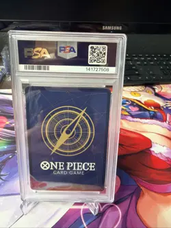 2025 ONE PIECE OP11 A FIST OF DIVINE SPEED ALTERNATE ART #080 GEAR TWO PSA 10 - Image 2