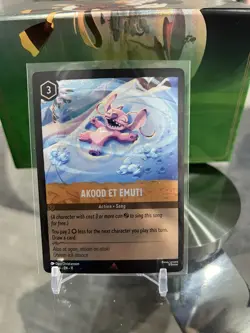 Akood Et Emuti (Cold Foil) Rare Lorcana Winterspell Disney 29/204 English Set 11 - Image 1