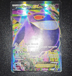 Gengar EX Full Art Ultra Rare Holo 114/119 XY Phantom Forces Pokemon Card 2014 - Image 2