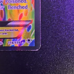 Gengar EX Full Art Ultra Rare Holo 114/119 XY Phantom Forces Pokemon Card 2014 - Image 3