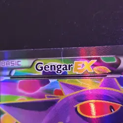 Gengar EX Full Art Ultra Rare Holo 114/119 XY Phantom Forces Pokemon Card 2014 - Image 5