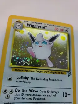 Wigglytuff Base Set 2 Holo Pokemon Card Jungle Fossil NM + U - Image 5