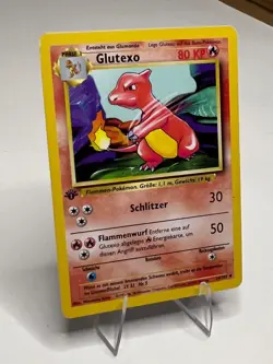 Pokemon Card 1st Edition Glutexo (24/102) Charmeleon Base Set GERMAN - Image 2