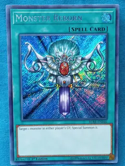 YuGiOh Cards - Monster Reborn - BLRR-EN046 **Near Mint** - Image 1