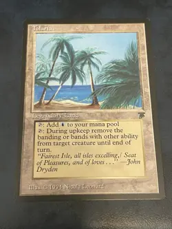 Tolaria Legends Magic the Gathering Mtg Legendary Land Card LP - Image 1