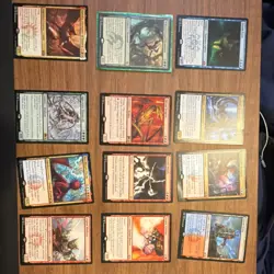 Magic: The Gathering 12 Card Lot - Dream Eater, Shivan Dragon, Aurelia, Niv-Miz… - Image 1