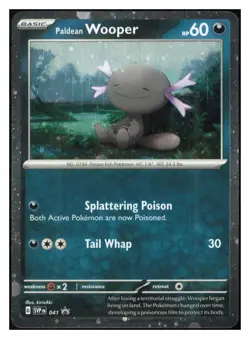 Paldean Wooper - Holo Promo SV: Scarlet & Violet Promo Cards 041 NM M059 - Image 1
