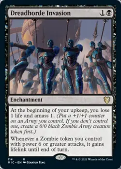 Dreadhorde Invasion [Innistrad: Midnight Hunt Commander] Magic MTG - Image 1