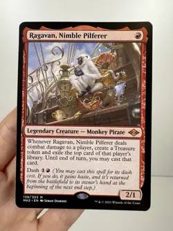 MTG Magic The Gathering Nimble Pilferer (138) Ragavan LP Lightly PlayedFREE SHIP - Image 1