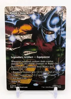 Ralph's Jitte (Borderless) Teenage Mutant Ninja Turtles MTG 0019 - Image 1