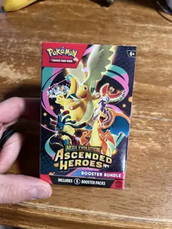 Pokemon Mega Evolution Ascended Heroes: Booster Bundle & Larry Collection - Image 1
