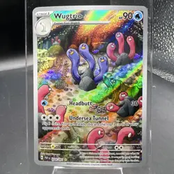Pokemon TCG Wugtrio 224/091 Paldean Fates NM - Image 1