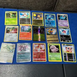 Pokemon TCG Vintage Holo Mid Era DAMAGED lot of 15 Reverse Holos Zekrom EX -CA - Image 1