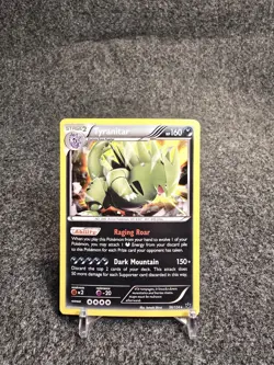Pokemon TCG Tyranitar Misc Promo Cosmo Foil 56/124 Lightly Played - Image 2