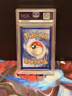 Pokemon Bulbasaur Enhanced BSTR Mega Evolution Holo 133/132 80 HP PSA 8 - Image 2