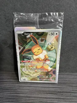 Eevee 173 Black Star Promo Pokemon Prismatic Evolutions Factory Sealed - Image 1