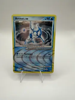 Pokemon TCG Arceus AR4 Holo Rare 90 HP Fastwave Basic Card 2009 English - Image 1